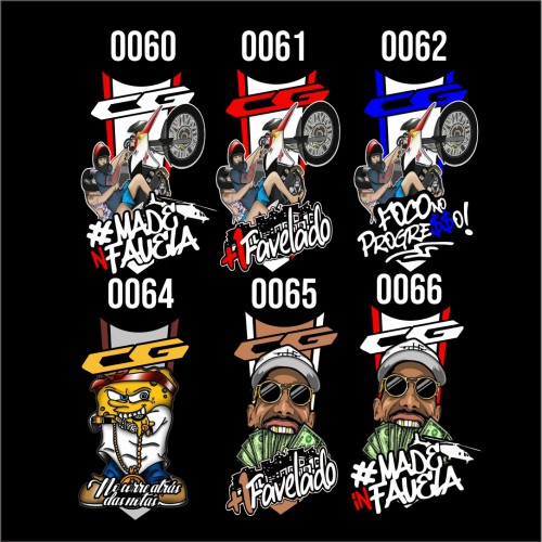 Adesivo Gravata tanque