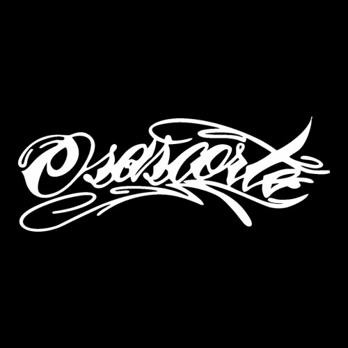 Adesivo Osascorte Branco 20x6  (tamanho para capacete)