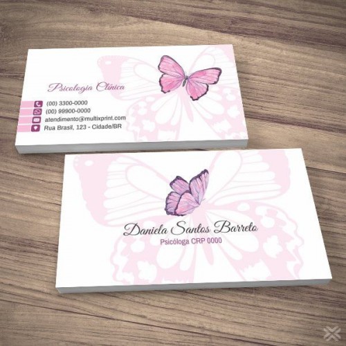 Cartão de Visita Impressão Digital